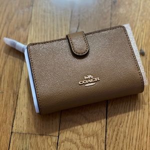 BRAND NEW Coach Wallet - Camel Colored